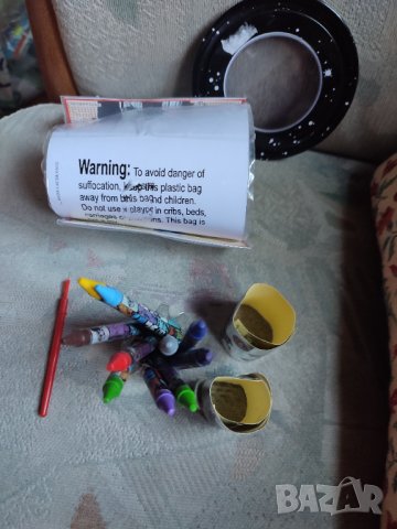 Star wars can тенекияна кутия нова неизползвана със стикери и креда, снимка 5 - Колекции - 42290751