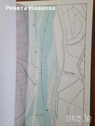 Лоцманская карта реки Дунай - 1965 година , снимка 4 - Други ценни предмети - 52182497