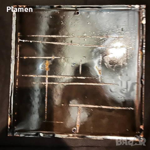 НЕПОСТАВЯНА ЕМАЙЛИРАНА ТАБЕЛА ТАБЕЛКА ОТ СОЦА ЗНАК, снимка 2 - Антикварни и старинни предмети - 53597487