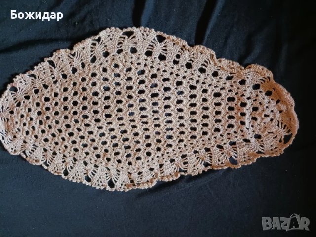 Ръчно Плетено каре. На 1 кука., снимка 2 - Декорация за дома - 51349645