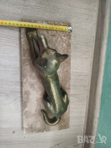 Статуетка белгийска овчарка, снимка 5 - Антикварни и старинни предмети - 48504961