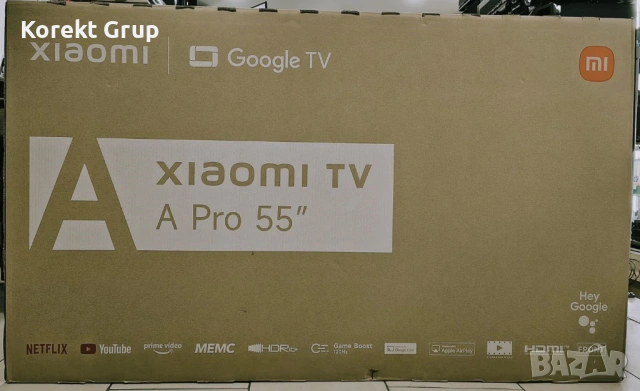Телевизор Xiaomi A Pro 55` Google TV-НОВО