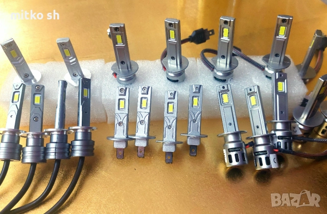 H1 Led автомобилни крушки, снимка 2 - Аксесоари и консумативи - 52521142