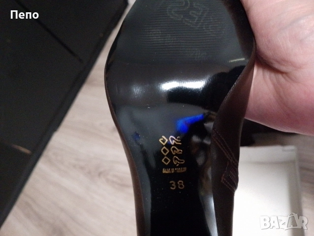 Кафеви боти, снимка 2 - Дамски боти - 52937645