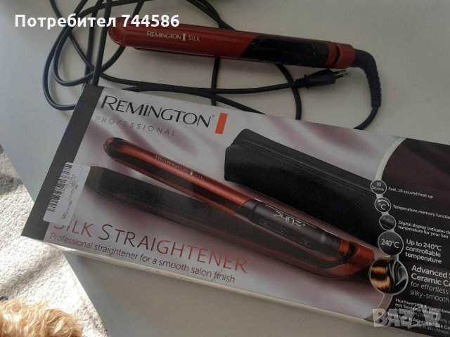 Преса за коса  Remington S9600, LCD, снимка 6 - Преси за коса - 35704567