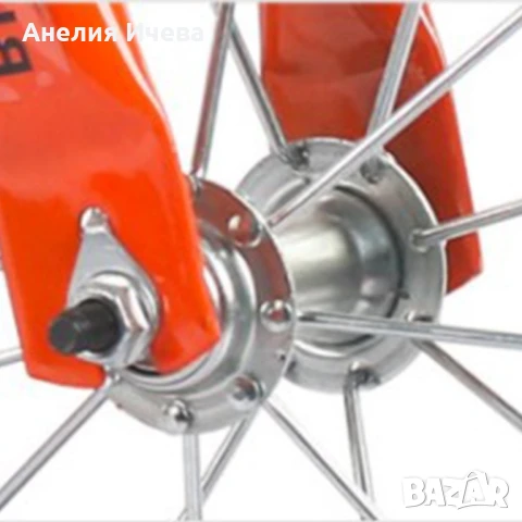 Детски велосипед с противоплъзгащи се гуми и светещи помощни колела , снимка 3 - Велосипеди - 50947895