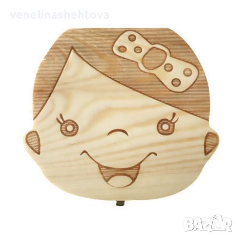 Дървена кутийка за млечни зъбки зъбче на дете Момче/Момиче, снимка 6 - Други - 40995089