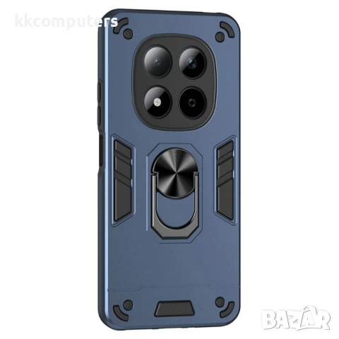 Калъф за Xiaomi Redmi Note 15 Pro 5G с Пръстен - PC+TPU, 0.5mm защита, Магнитен, 3 цвята