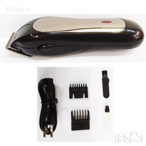 Малка машинка за подстригване и оформяне на брада Gemei GM-6072 - SHAV72, снимка 4 - Тримери - 52806699