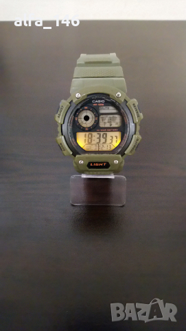 Мъжки часовник Casio AE-1400WH-3AVEF, снимка 10 - Мъжки - 43493398