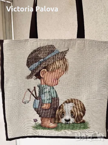 Голяма  дизайнерска чанта шопър, снимка 4 - Чанти - 49329929