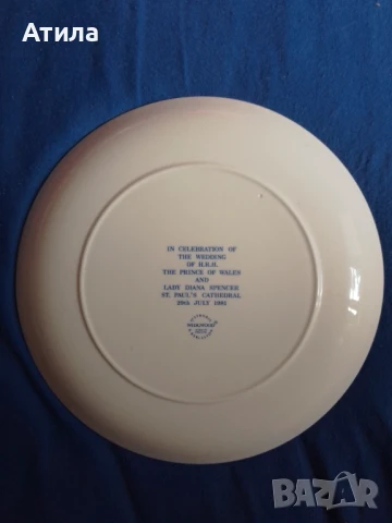 чиния порцелан Чарлз и Даяна, снимка 3 - Антикварни и старинни предмети - 51400147