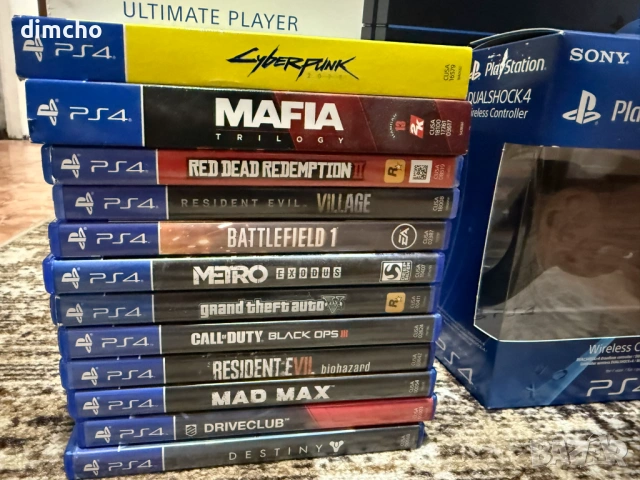 Sony Playstation 4 1TB 2 Контролера 14 игри, снимка 6 - PlayStation конзоли - 53660234