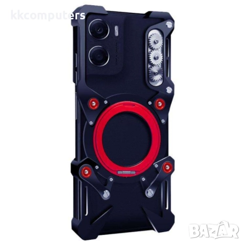 Калъф със Стойка 360° за Motorola Moto G06 4G / Moto G06 Power 4G- Метален, Готик стил, с Каишка и П, снимка 7 - Калъфи, кейсове - 52722794