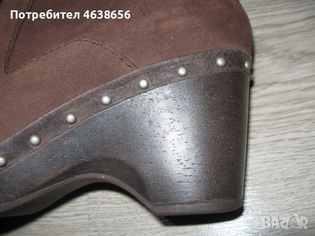 Fossil оригинални велурени дамски ботуши, снимка 7 - Дамски ботуши - 52499814