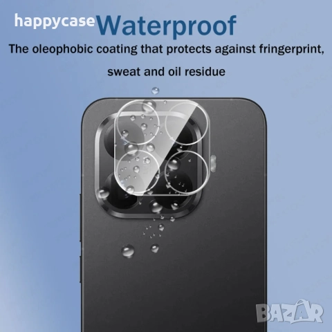 Xiaomi 15T Pro / 15T / 15 / 3D 9H Стъклен протектор за камера, снимка 3 - Фолия, протектори - 49744305