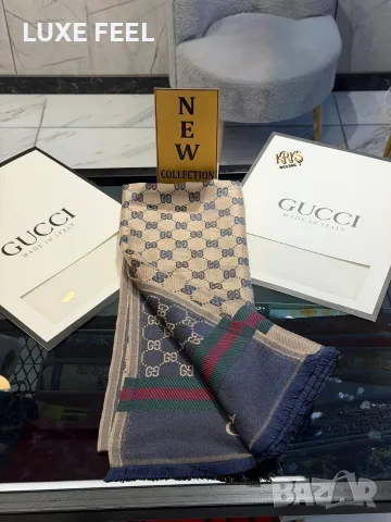 Gucci ✨ Дамски Шалове , снимка 9 - Шалове - 56328950