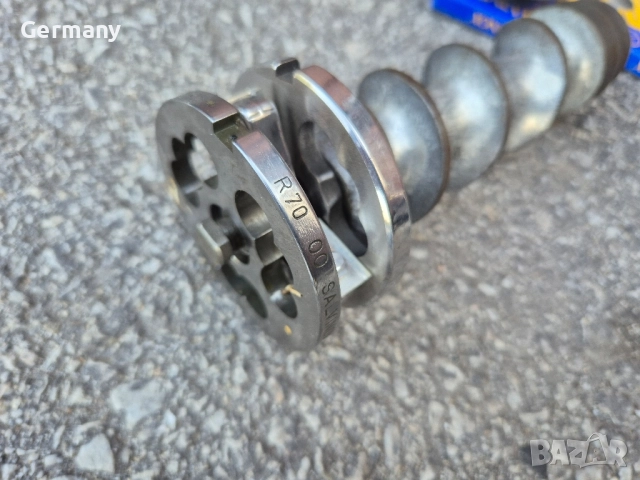 Krefft немска професионална месомелачка зеленчукорезачка кутер, снимка 12 - Други машини и части - 51435163