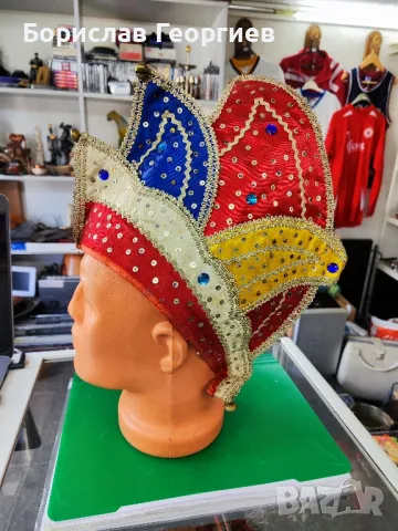 Две стари карнавални шапки, снимка 5 - Антикварни и старинни предмети - 47300503