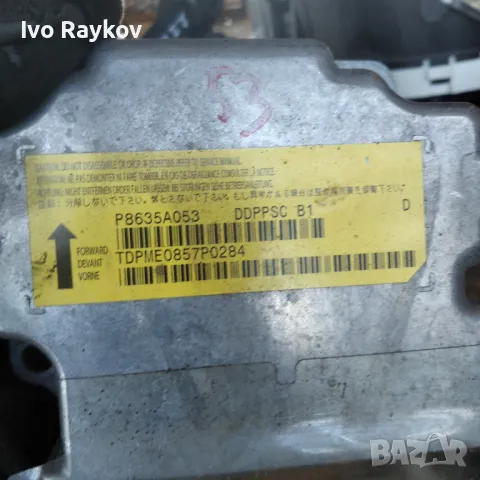 Airbag модул Citroen C-Crosser 2.2 HDI 156 конски сили P8635A053. , снимка 2 - Части - 47792637