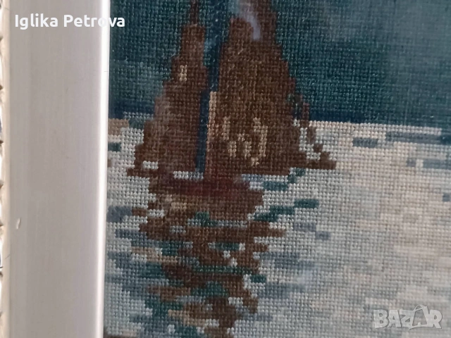 Гоблен Щастливото завръщане , снимка 5 - Гоблени - 53399190