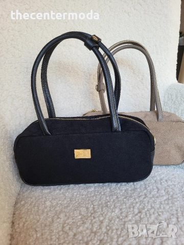 Малка чанта ,естествен велур , снимка 2 - Чанти - 52746121