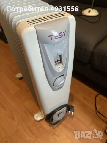 Маслен радиатор Tesy CB 3014 E01, снимка 2 - Радиатори - 55832631
