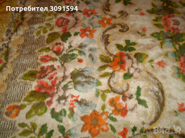 Винтич много цветна  плюшена покривка за легло, снимка 10 - Колекции - 34456074