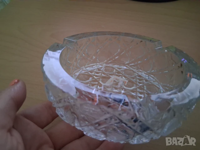 Кристален пепелник, снимка 4 - Други - 51235690