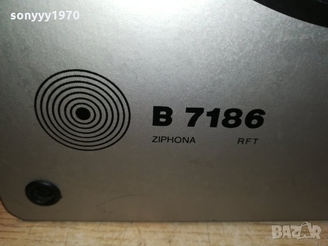 ZIPHONA RFT B7186-ВНОС GERMANY 1302221743, снимка 8 - Тонколони - 35775911