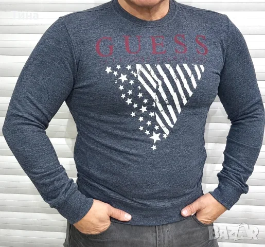 Мъжки блузи  GUESS , снимка 2 - Блузи - 27555146