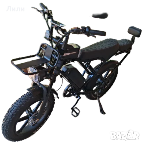 Електрическо колело shadow Raiden x80pro НОВО, снимка 4 - Велосипеди - 56150680