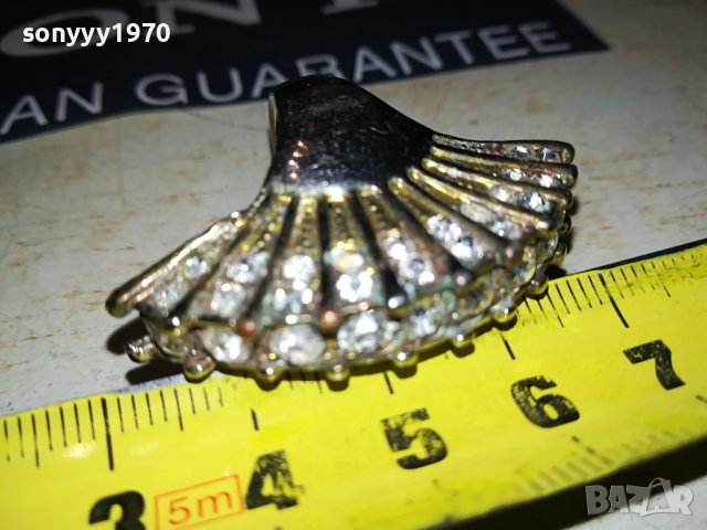 ГОЛЯМ ПРЪСТЕН С КАМЪНИ 0107230717, снимка 8 - Колекции - 41409592