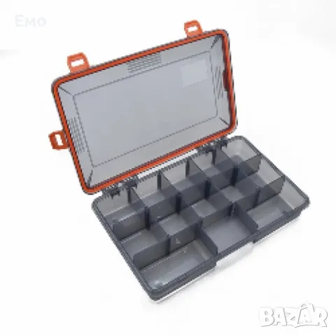 Кутия органайзер за риболов  със закопчалка - m-k28, снимка 7 - Екипировка - 48484039