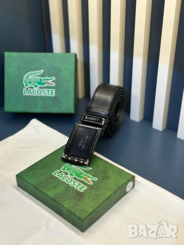 колани от естествена кожа в кутия tommy hilfiger hugo boss lacoste emporio armani calvin klein , снимка 4 - Колани - 50573049