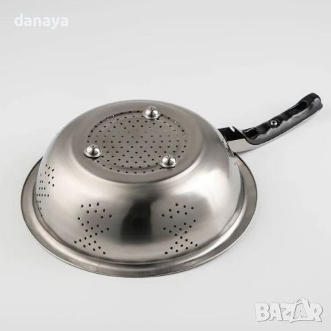 4058 Метален гевгир с дълга дръжка, снимка 2 - Аксесоари за кухня - 42278869