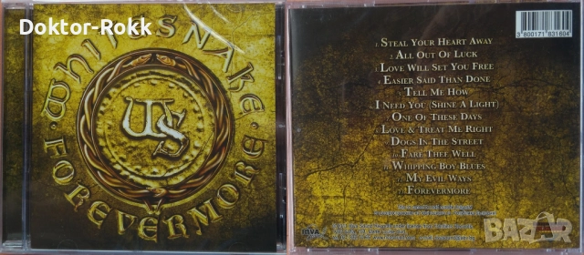 Whitesnake - оригинални CD издания, снимка 3 - CD дискове - 44603712