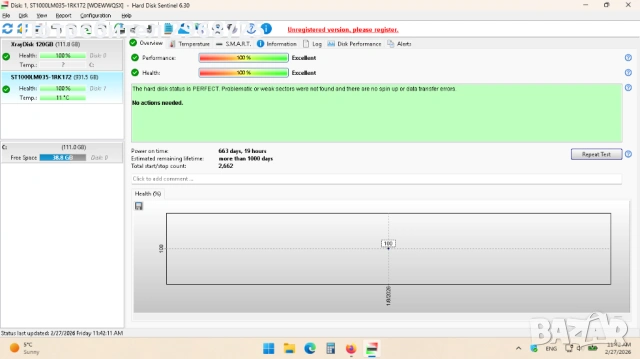 продавам хард дискове SATA за лаптопи 2.5 инчови, снимка 3 - Твърди дискове - 51652916
