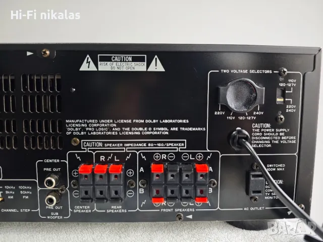 стерео усилвател ресийвър домашно кино PIONEER VSX-454, снимка 8 - Ресийвъри, усилватели, смесителни пултове - 49310705