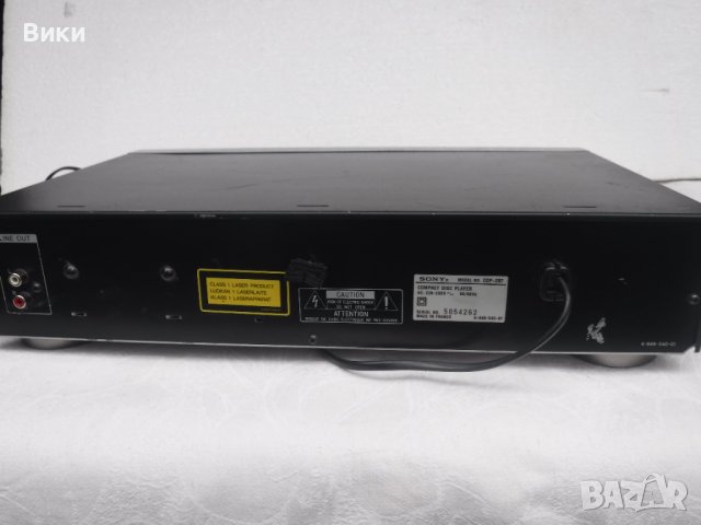 SONY  CDP-297, снимка 5 - Аудиосистеми - 41243230