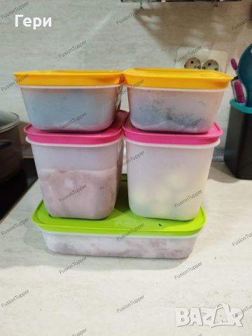 Tupperware  кутии за фризер, снимка 5 - Кутии за храна - 41483691