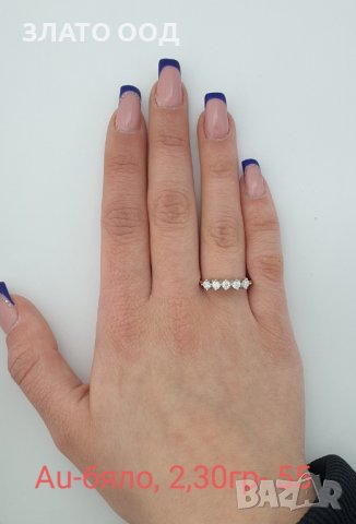 Златни годежни пръстени -14К, снимка 7 - Пръстени - 39790120