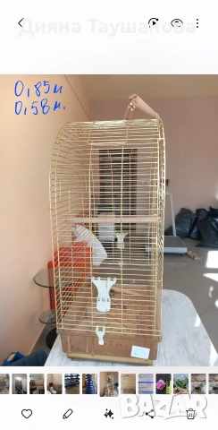 Кафез за птици , снимка 2 - За птици - 53198154