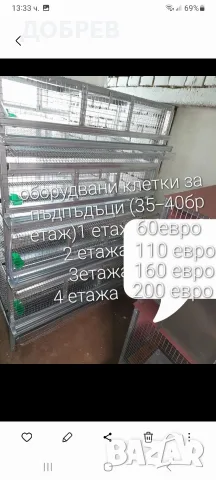 Клетки за зайци ,кокошки,пъдпъдъци,гълъби,пилета и др. 0885343464, снимка 15 - други­ - 28618723