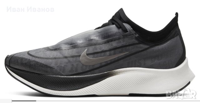 оригинални  маратонки NIKE Zoom Fly 3  номер 38,5-39, снимка 2 - Маратонки - 40315105