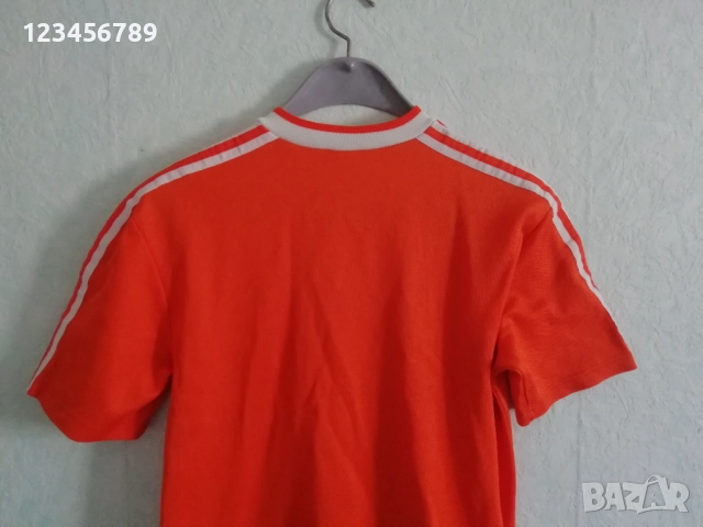 Холандия 1985 1986 1987 Adidas Vintage оригинална тениска футболна фланелка Нидерландия Holland , снимка 3 - Тениски - 52711378