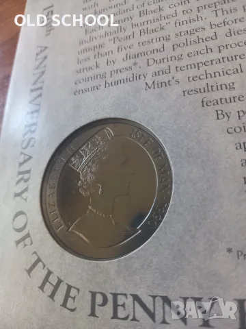 Крона(краун) 1990 остров Ман,150г.penny black., снимка 7 - Нумизматика и бонистика - 55922532