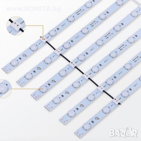 Твърди LED ленти за употреба на закрито на 24V. Гаранция: 2 години от www.materializareklama.com, снимка 2 - Лед осветление - 40708961