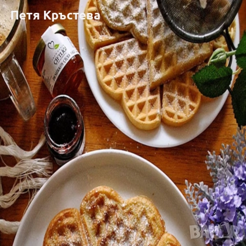 Гофретник с терморегулатор и незалепващи плочи – перфектни гофрети всеки път, снимка 3 - Гофретници - 52745456