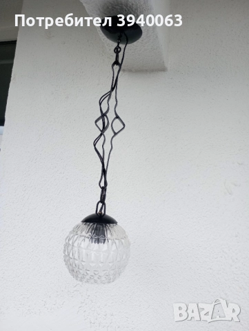 Стари лампи висящи от ковано желязо , снимка 12 - Антикварни и старинни предмети - 52484434